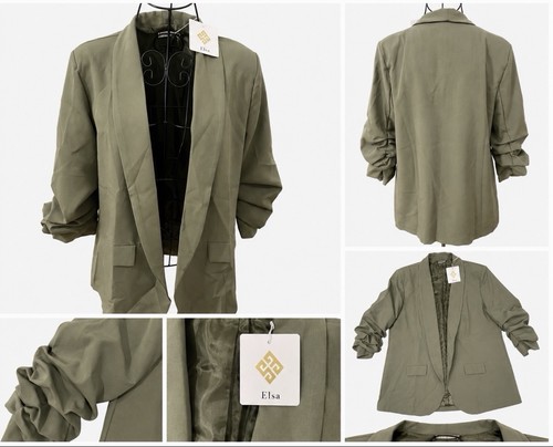 Women khaki ruched - khaki,