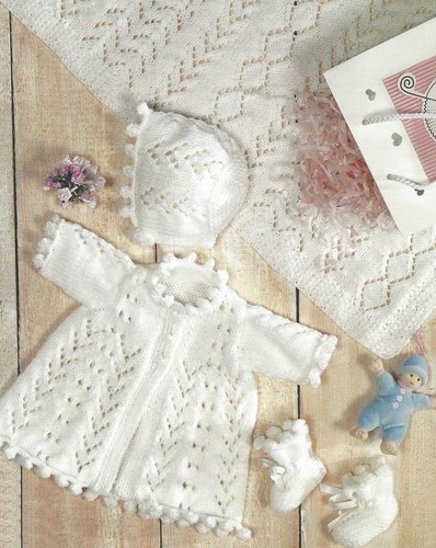 Baby shawl jacket bonnet - shawl,,