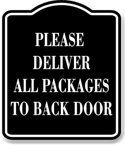 Please deliver all - please, packages