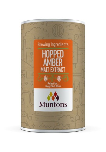 Muntons hopped amber british - hopped,