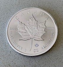 2018 1oz Canadian Silver Maple