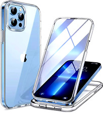Clear 360 Shockproof Full body Case For iPhone 17 Pro 16 Pro Max,14,13,15 Pro,11