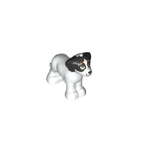 Lego dog shaggy fur ears - dog, fur,
