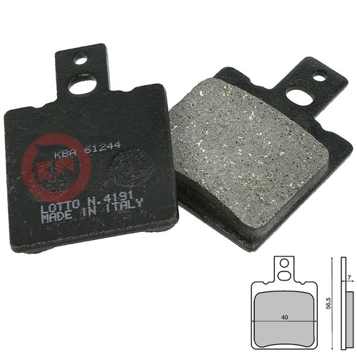 Front brake pads - front,