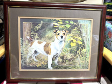 Jack Russell Terrier Dog Framed Print by  Pollyanna Pickering - Vintage