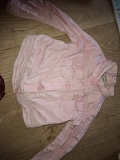 2-3 Year Old Girl NEXT Jacket 'Denim Jacket Stuye' Pink