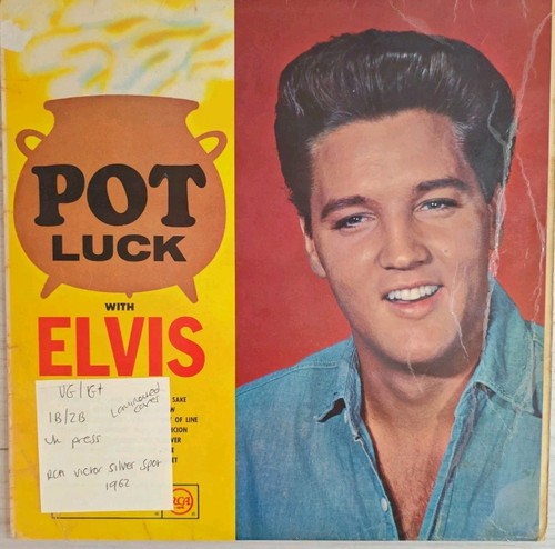Elvis presley pot luck vinyl - pot,