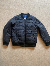 Black boys bomber jacket age 8-9yrs
