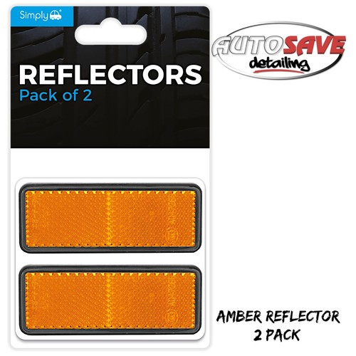 Simply amber reflectors - amber,