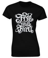 FREE AS A BIRD LADIES T SHIRT