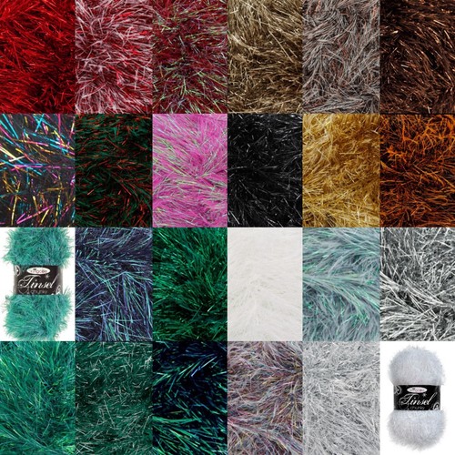 King cole tinsel chunky 50g - chunky,