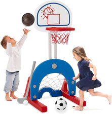 3-in-1 Toddler Basketball Hoop
