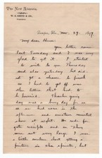 10-page Letter by Conn Baker