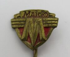 VINTAGE MAICO GERMANY MOTORCYCLES - ENAMEL LAPEL STICK BADGE 