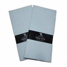 2 x Easycare Flat Sky Blue