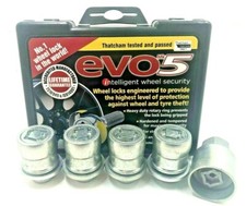 4 x ALLOY WHEEL LOCKING NUTS