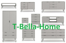 Retro Augusta Grey Bedroom &