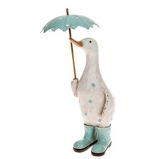 Large Aqua Duck with Spotty
