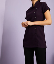 Plum Nursing  Healthcare Tunic Uniform Women Hospital  Doctors Size UK-12, UK 14