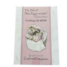 Crafters Companion The Tale of Mrs Tiggy Winkle Beatrix Potter crafting CD ROM