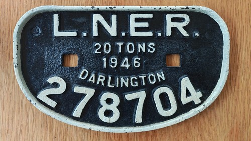 Lner cast iron - cast, 20
