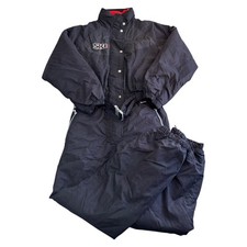 Vintage Brugi Ski Suit One Piece 90s Retro Top-Notcher Black Mens Small