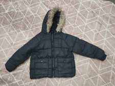girls black McKenzie coat age 4-5 years