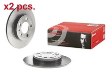 Pcs rear brake disc rotors - pcs,