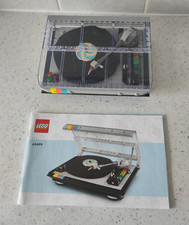 LEGO 40699 Retro Record Player Limited Edition 310 Pieces with instructions.