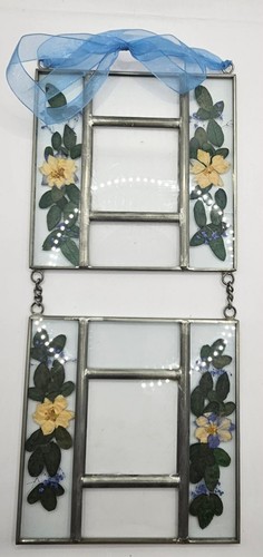 Pressed flower wall hanging - pressed,