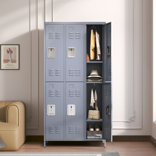 Door metal storage - 72"h,