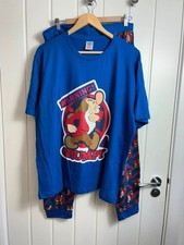 Disney mr grumpy blue pyjamas size XL