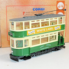 CORGI DICK KERR TRAM LIVERPOOL CORPORATION ROUTE 19 BRITISH TRAM CO