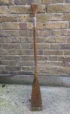 (13)VINTAGE  WOODEN BOAT