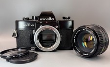 [Exc+5] Minolta SRT 101 SLR Film Camera/ MC ROKKOR PF 50mm f/1.7 MF Lens #CM2510