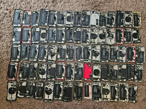 Damaged 74x various apple - damaged,