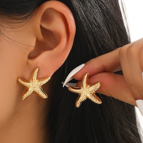 Starfish earrings for - earrings, women