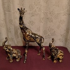 COLLAGE SAFARI GIRAFFE