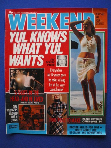 Weekend magazine yul - weekend,