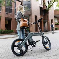 DYU 20'' Foldable E-Bike Pedal Assist 36V 10Ah Battery Torque Sensor 3 Modes