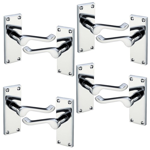 Door handles victorian scroll - door,