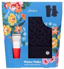 JOULES Winter Walks Gloves and Hand Cream Gift Set ~ BNIB