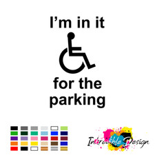 Disabled In it for parking Car