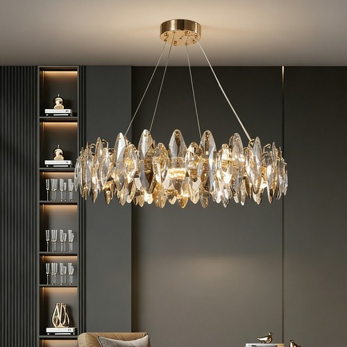 Crystal pendant light - crystal,