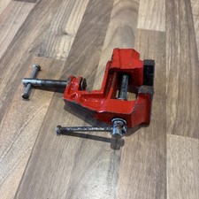 Vintage Mobile Bench Vice Model Make Crafter Welder Edge Tool Maker