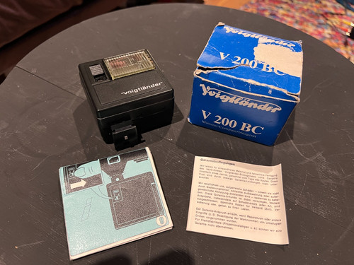 Voigtlander v200bc flash - v200bc,