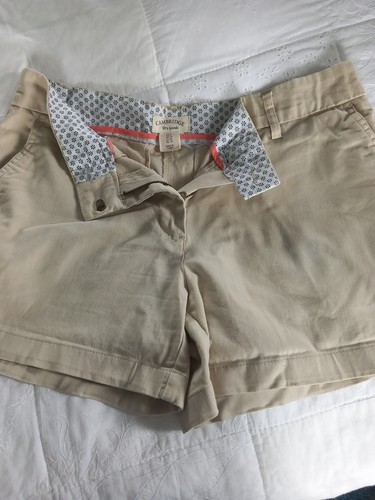 Beige ladies shorts - ladies,