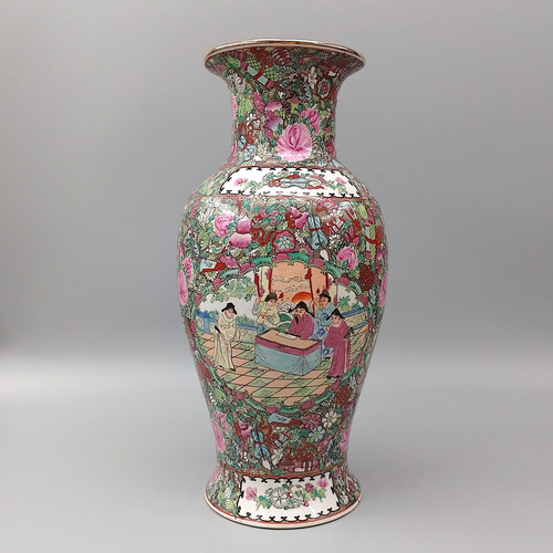 Chinese famille rose cantonese - rose,