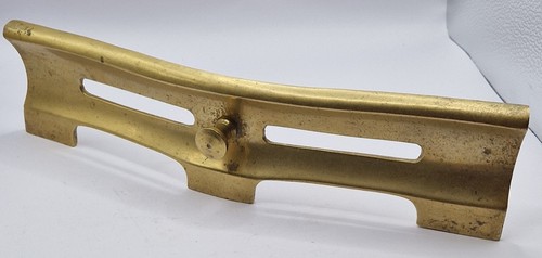 Vtg brass fire front - brass, 33cm