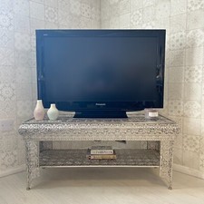 Silver stand unit embossed - silver,
